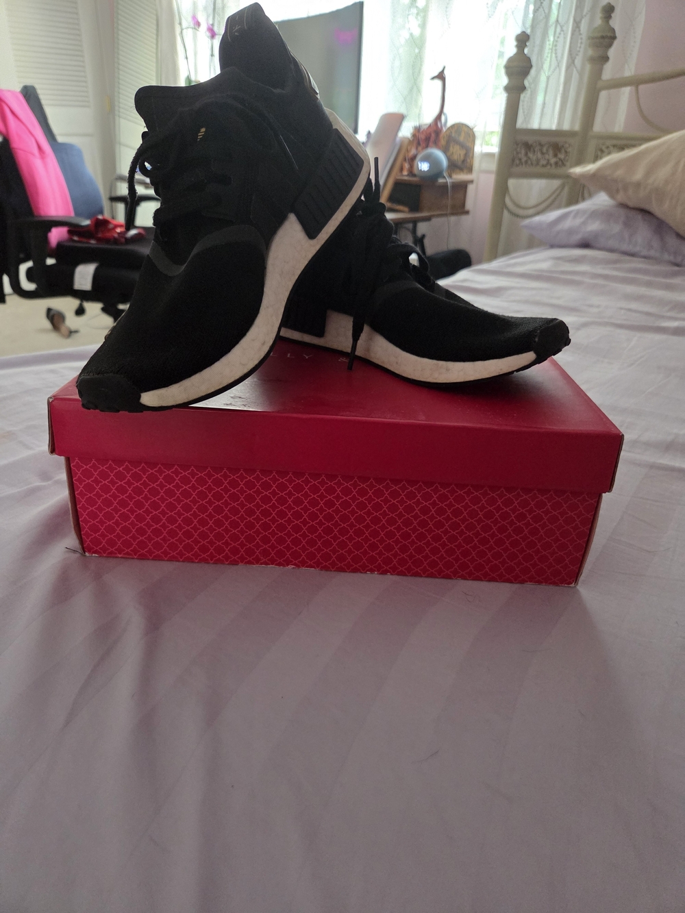 adidas Black and White Women's Athletic Sneakers